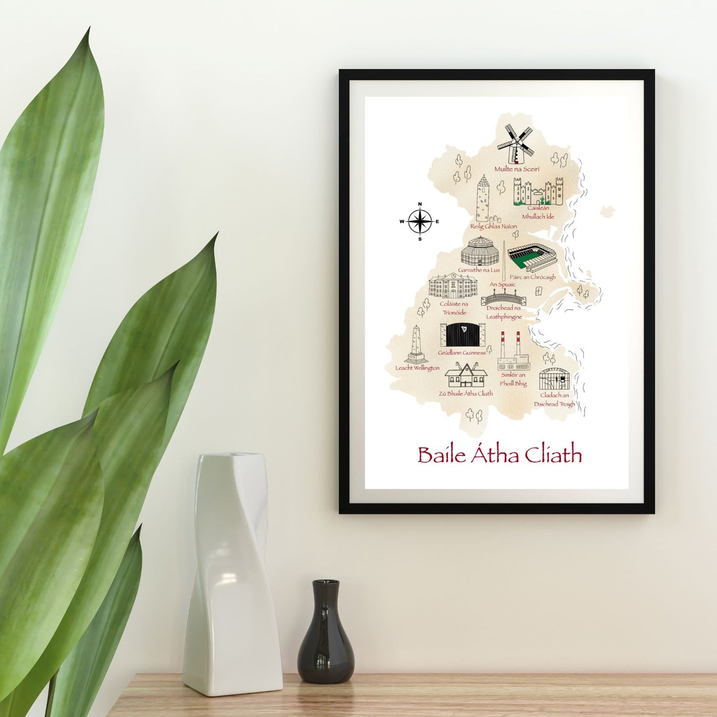 Baile Átha Cliath print