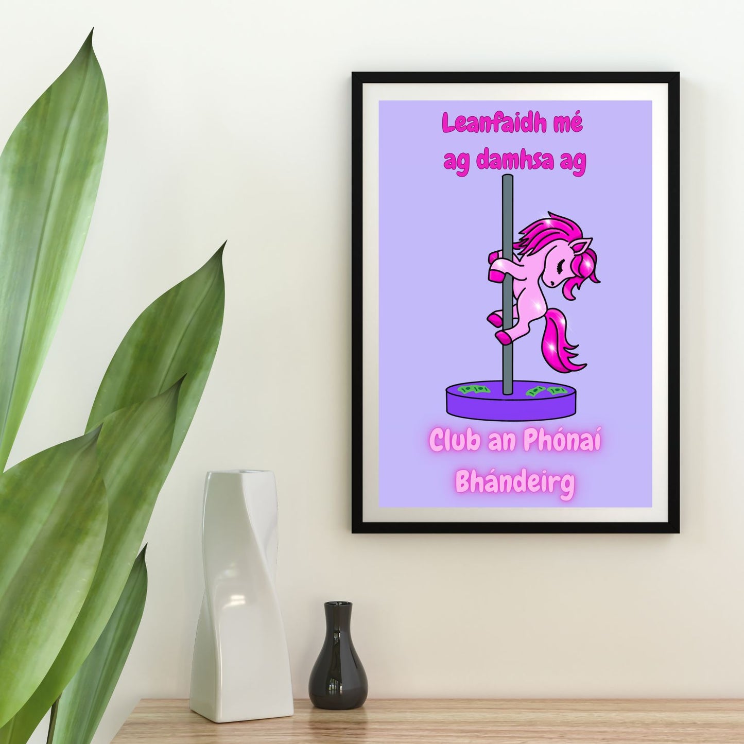 Club an Phonaí Bhandeirg print