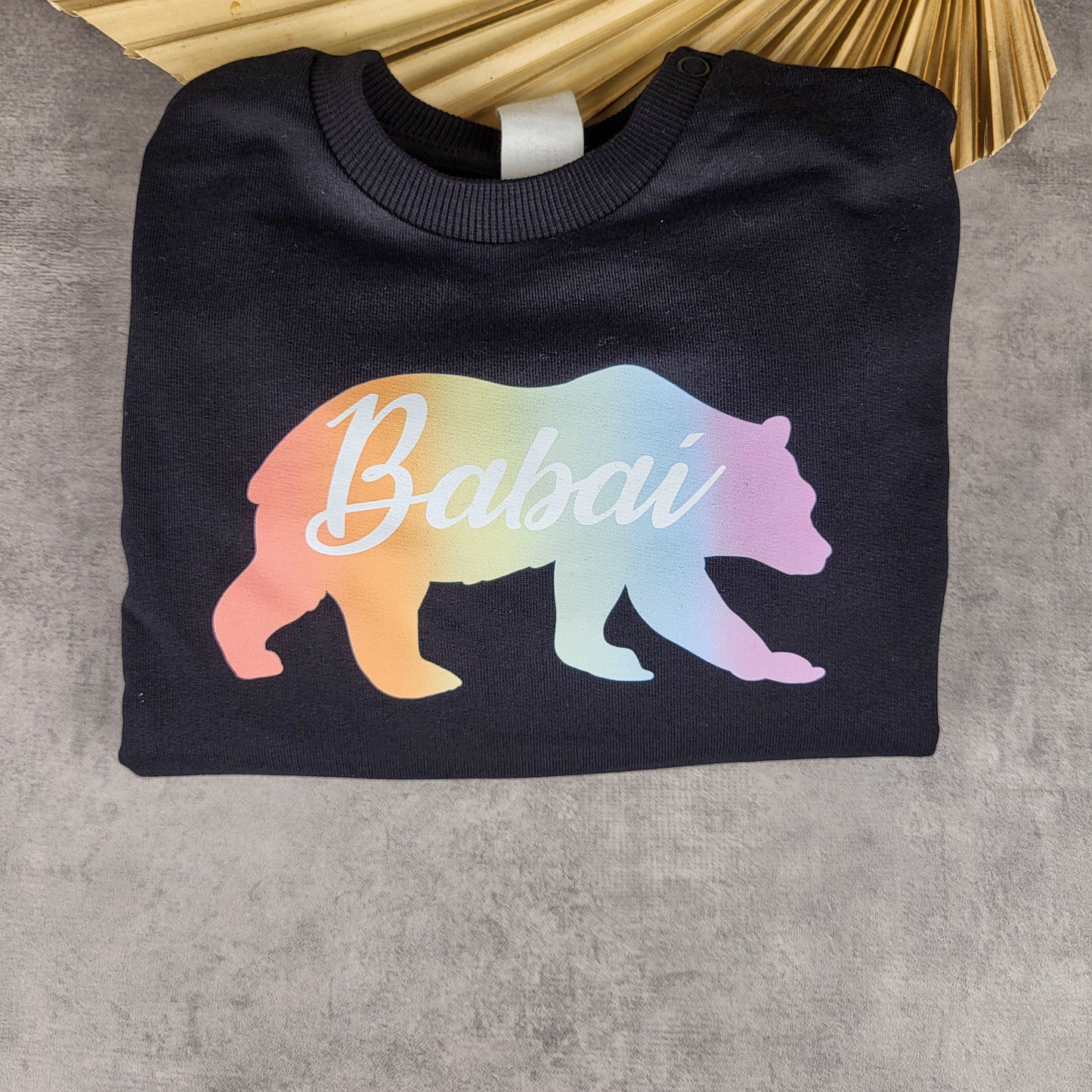 Rainbow Babaí béar geansaí
