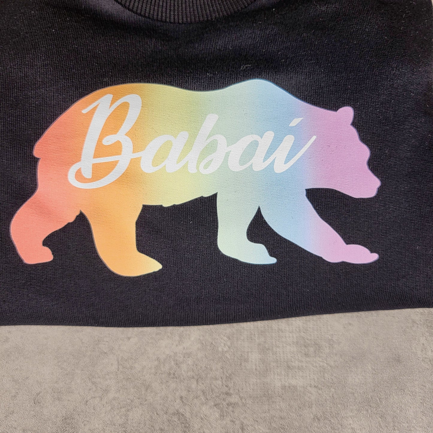 Rainbow Babaí béar geansaí