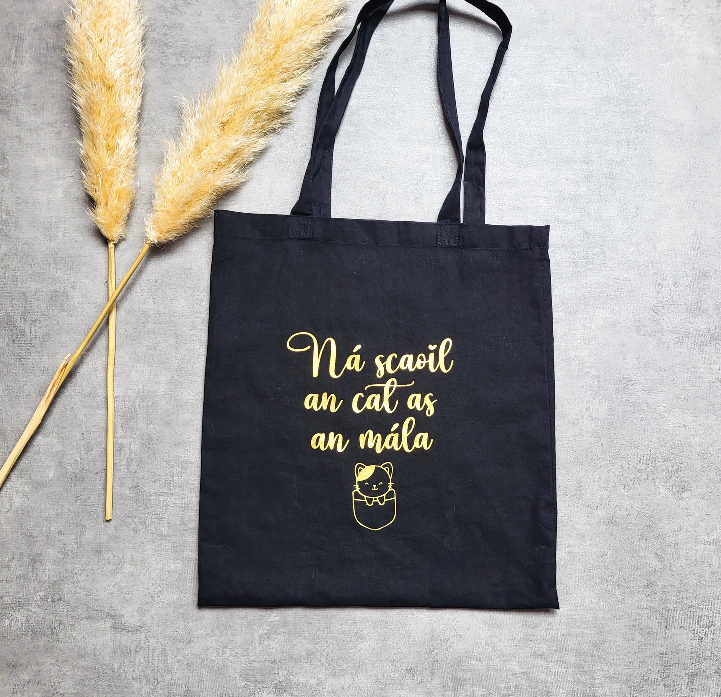 Cat tote bag