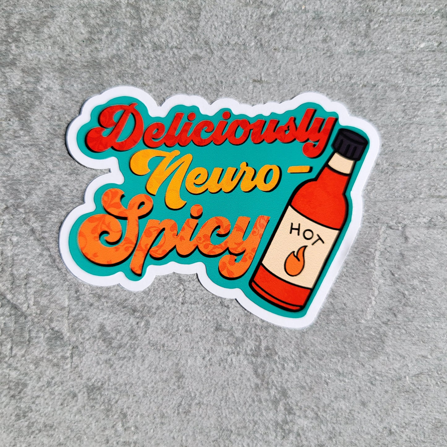 Neurospicy sticker