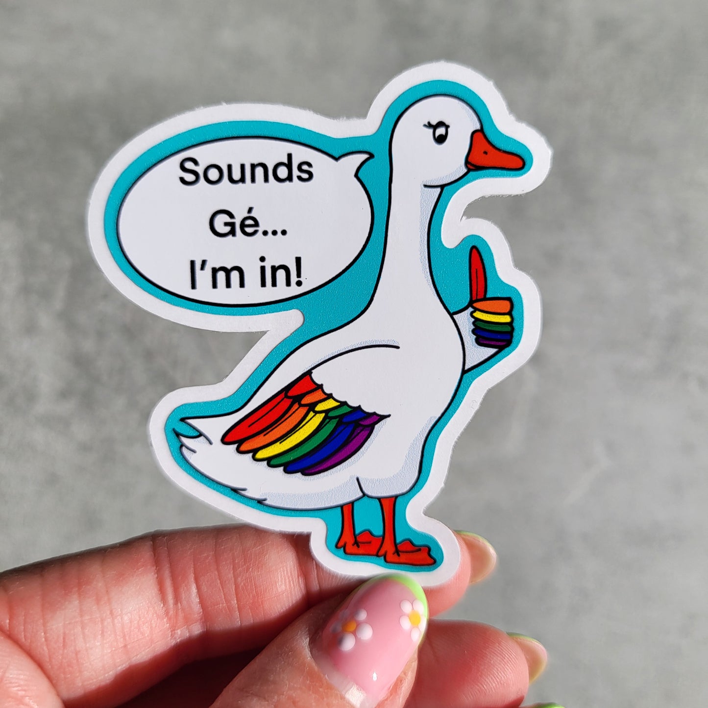 Gé sticker