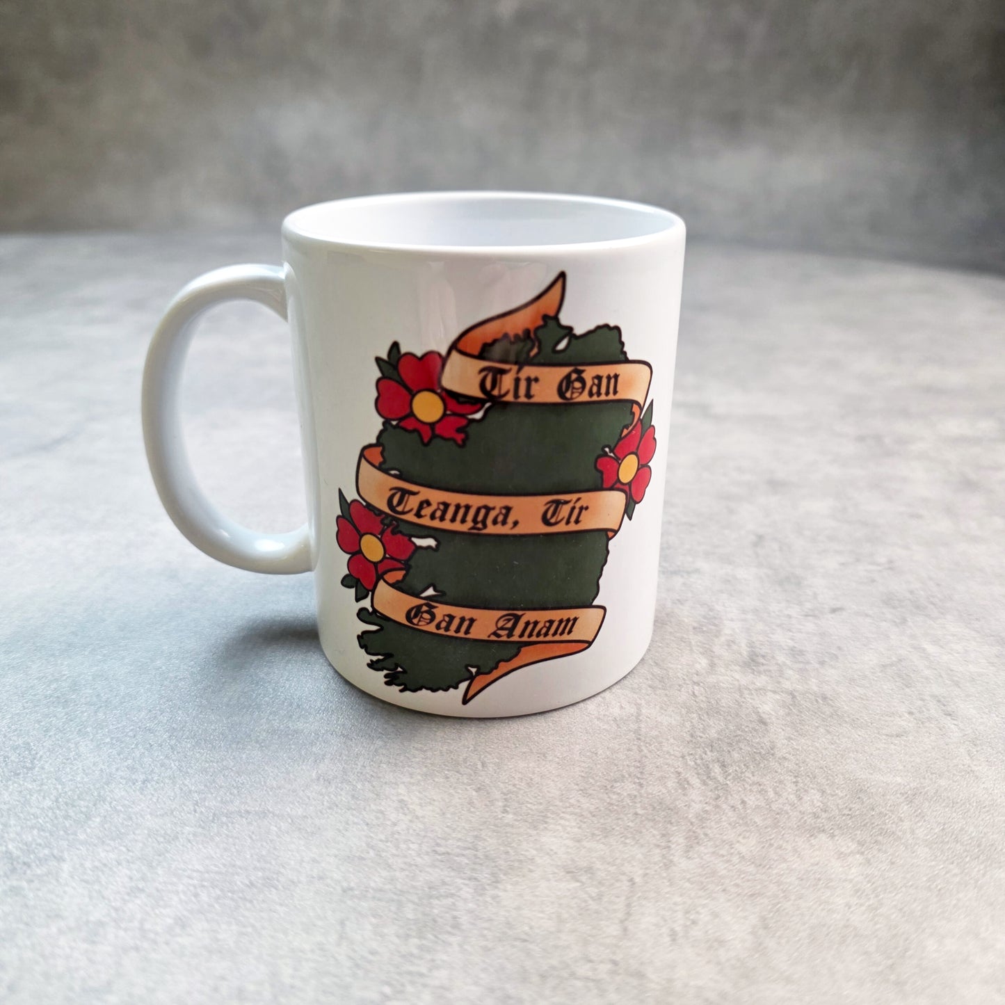 Tír gan teanga, tír gan anam mug