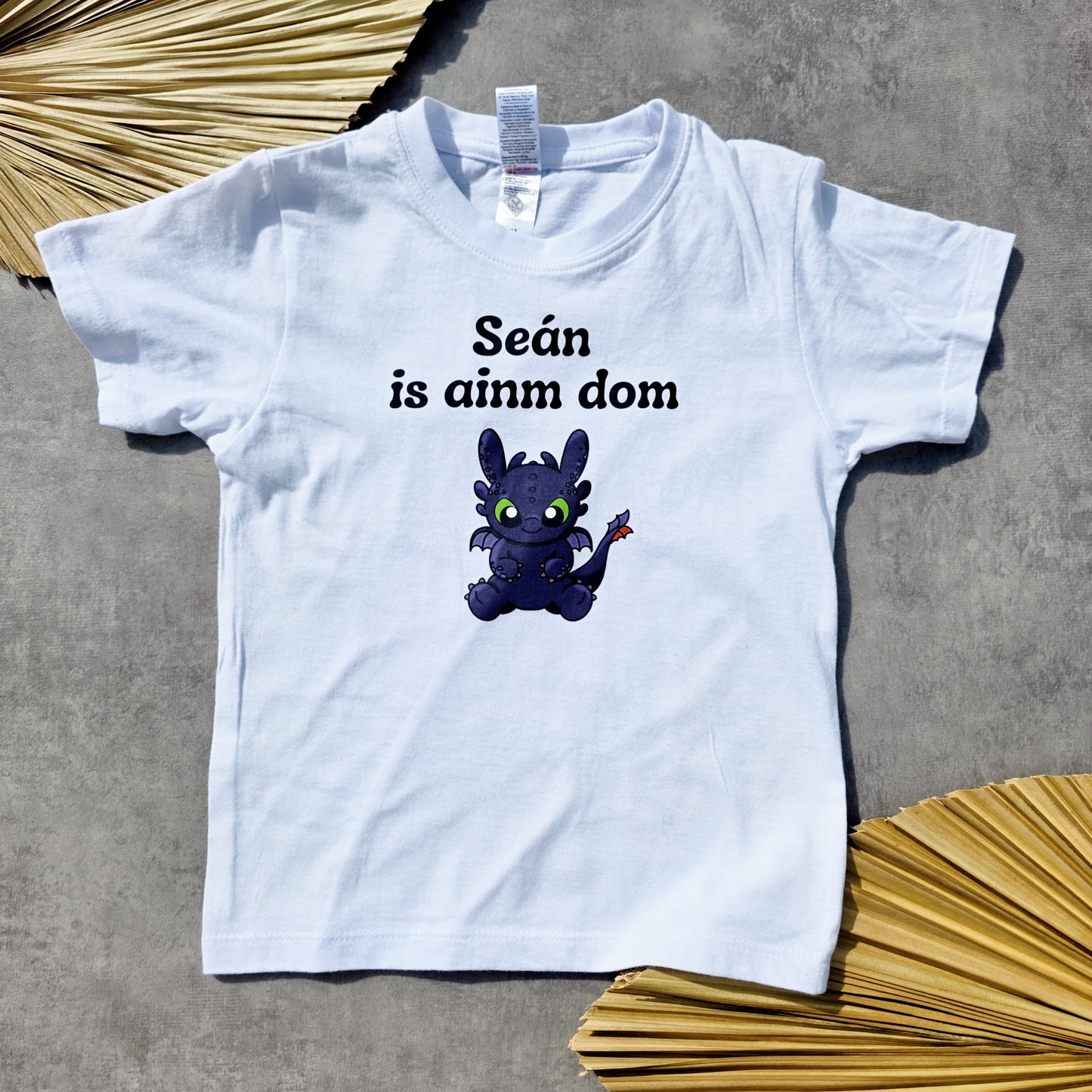 Custom Character and name t-shirt