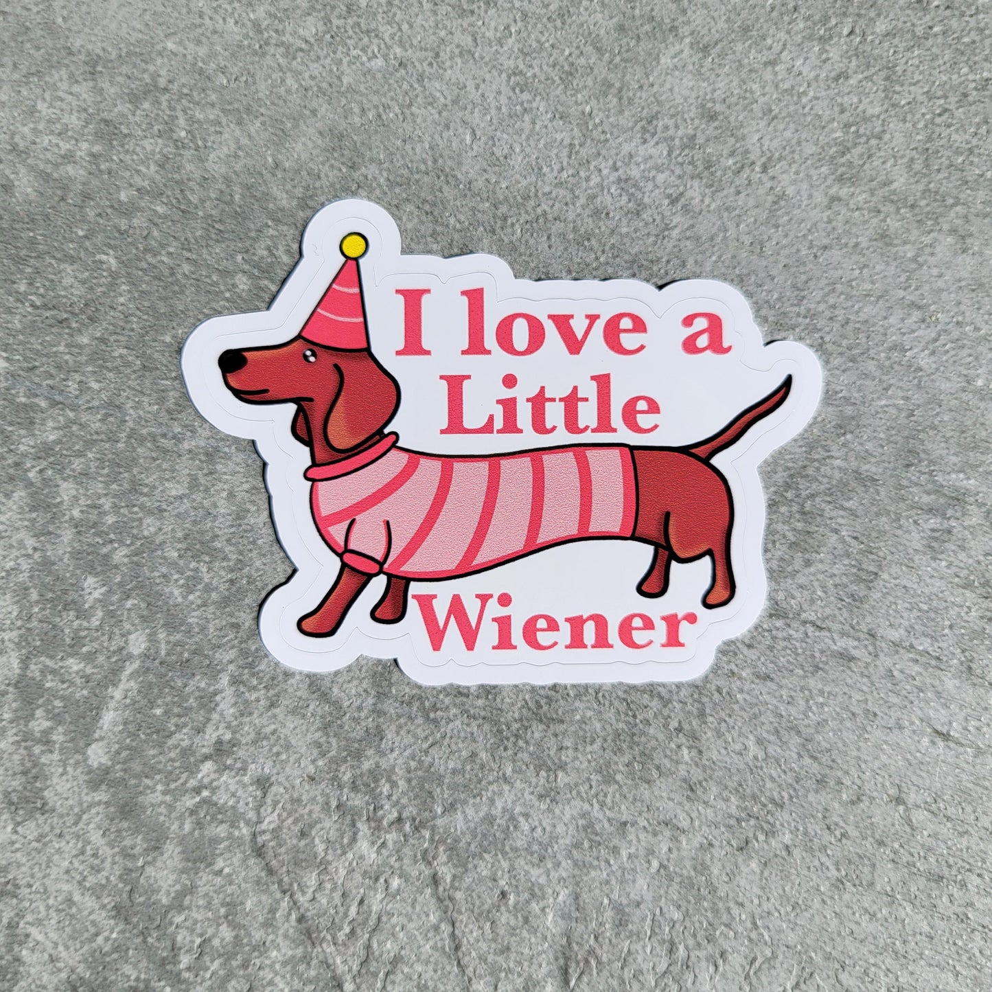 Wiener sticker