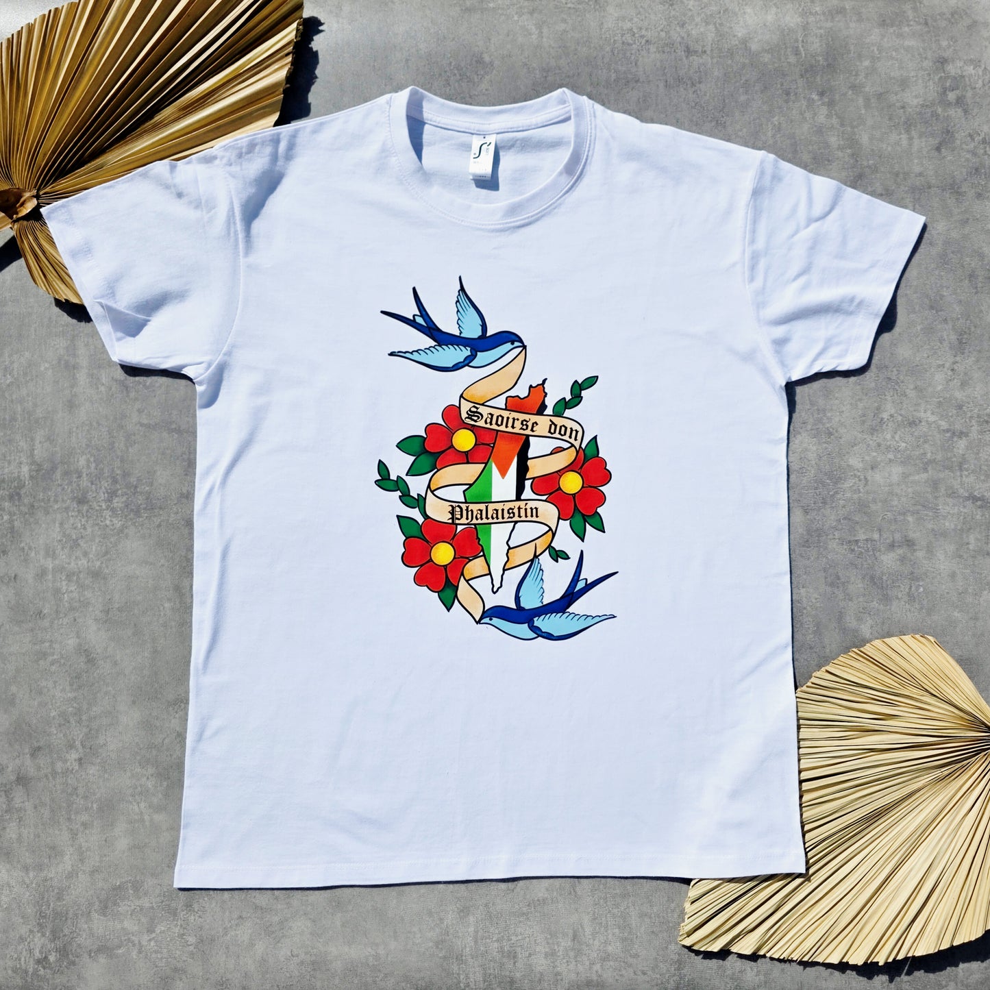 Saoirse don Phalaistín t-shirt