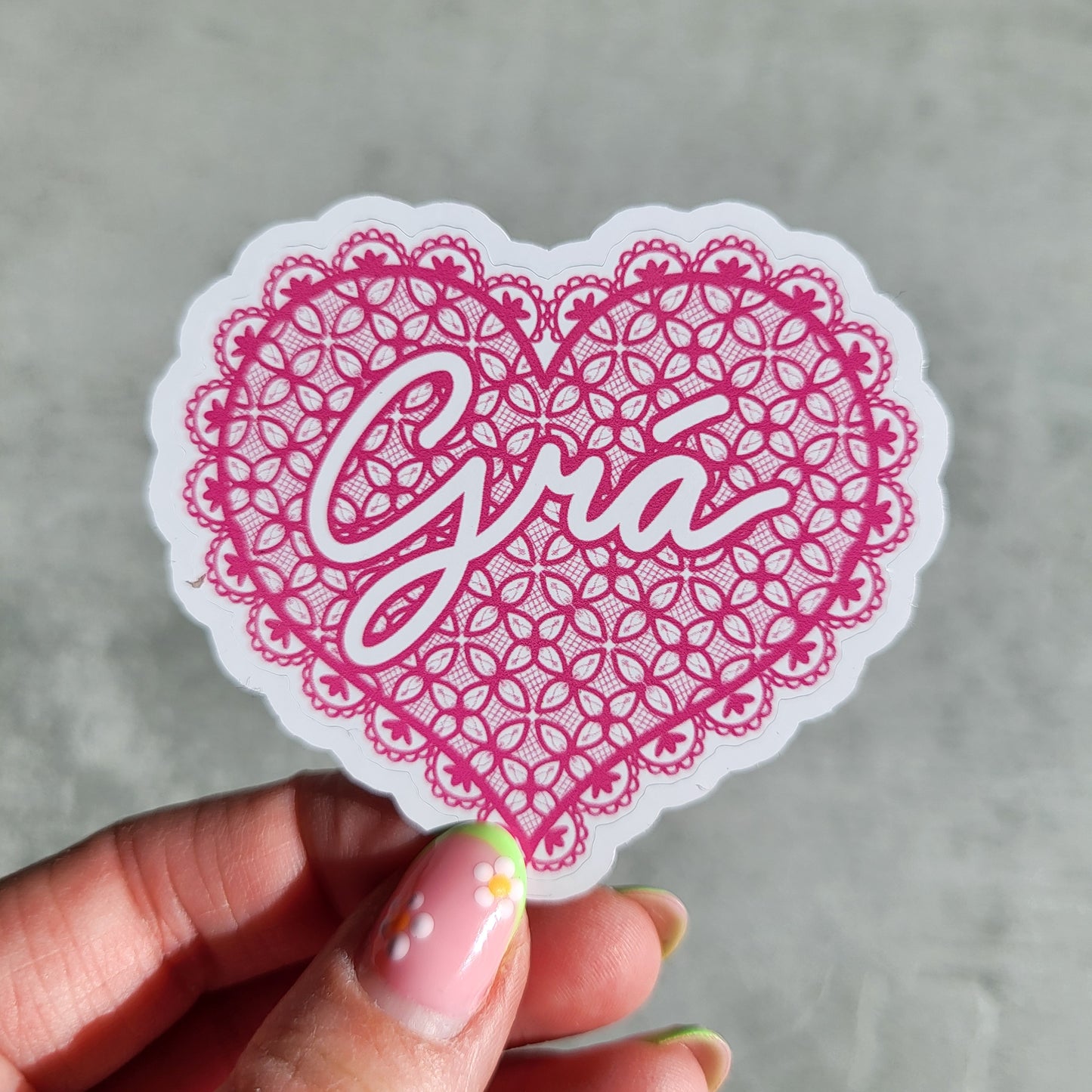 Grá sticker