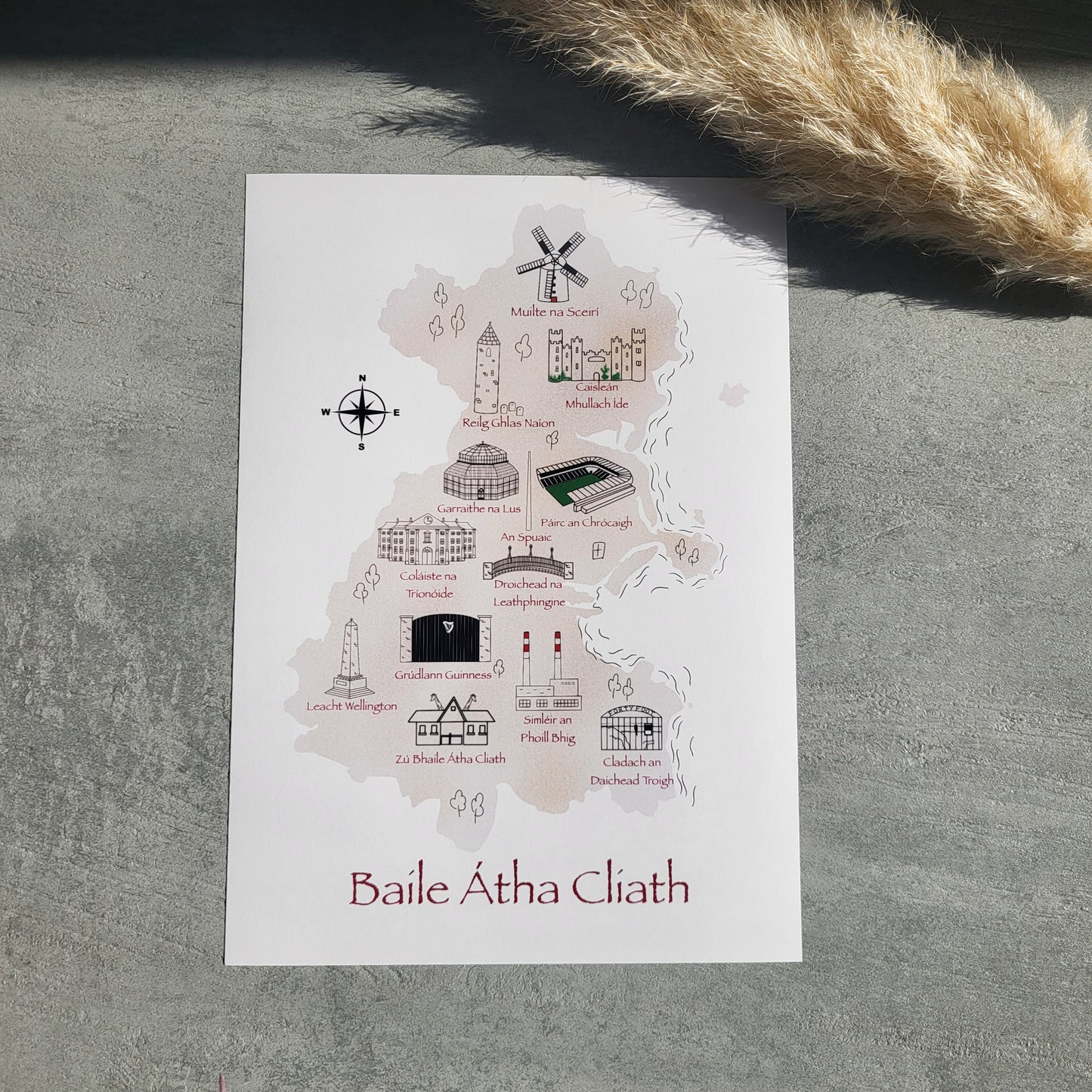 Baile Átha Cliath print
