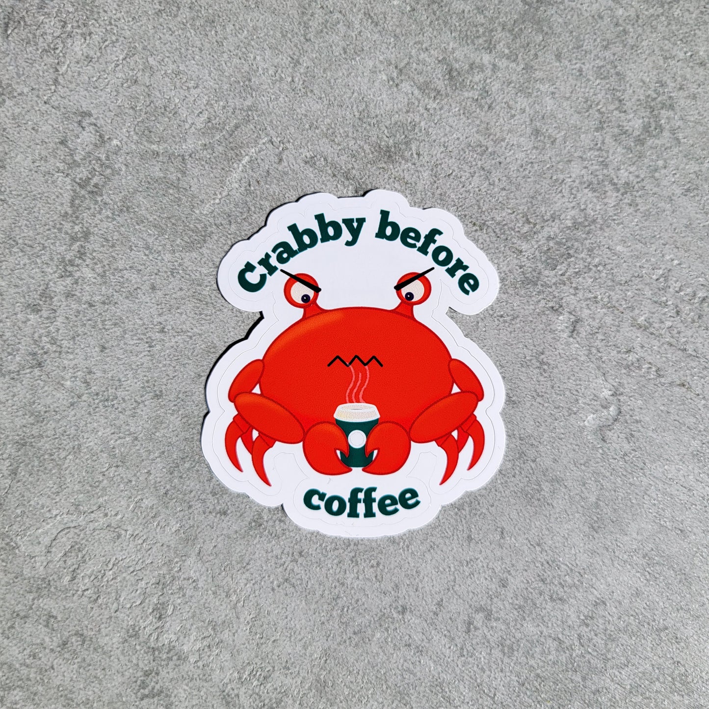 Crabby sticker