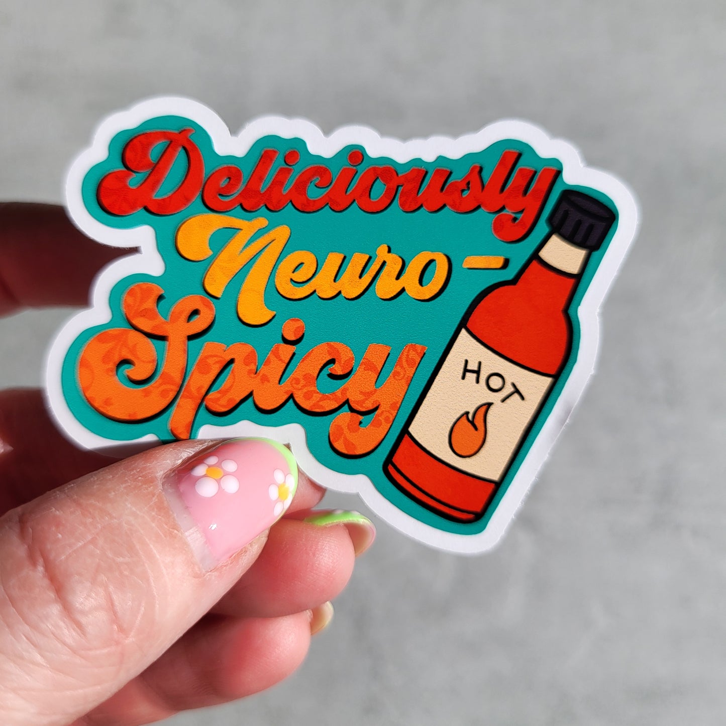 Neurospicy sticker