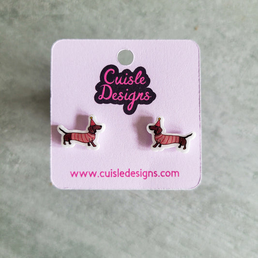 Dachsund Earrings