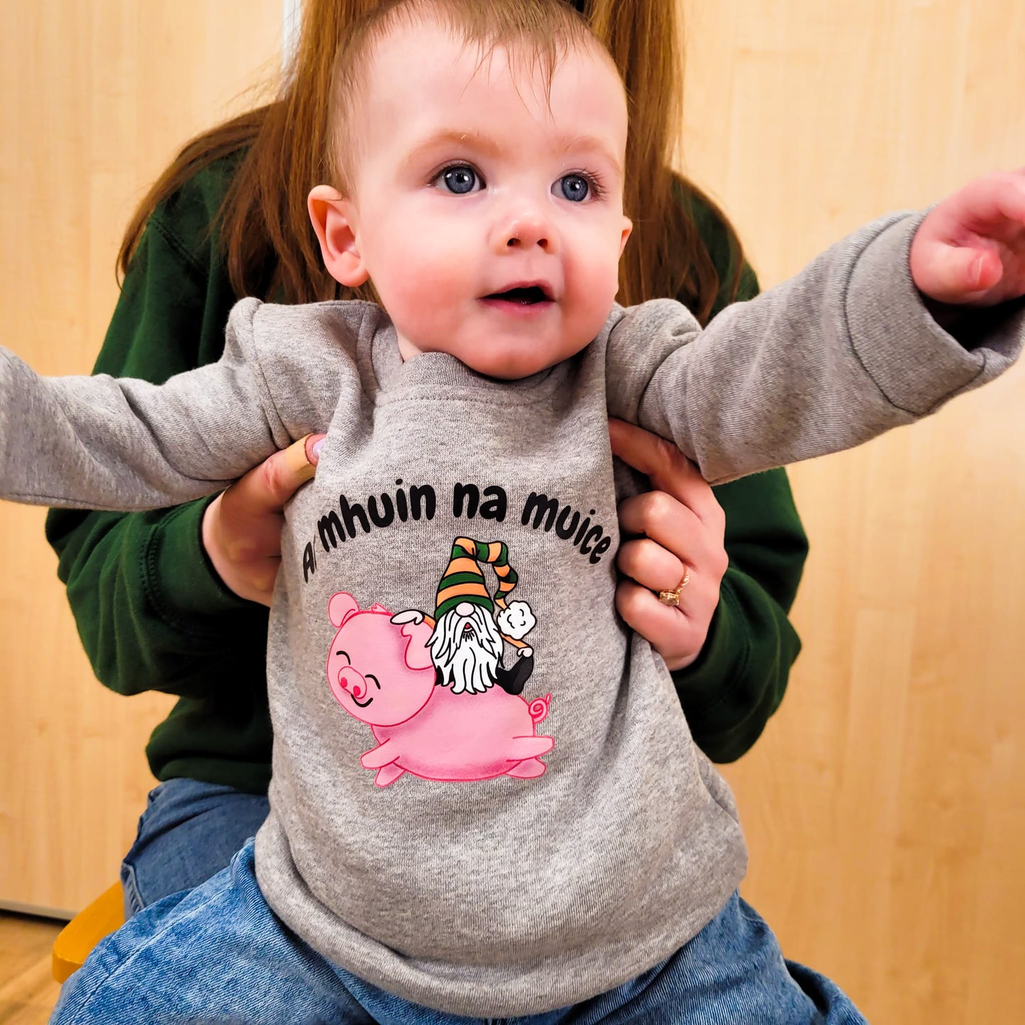 Ar mhuin na muice sweatshirt (baby)