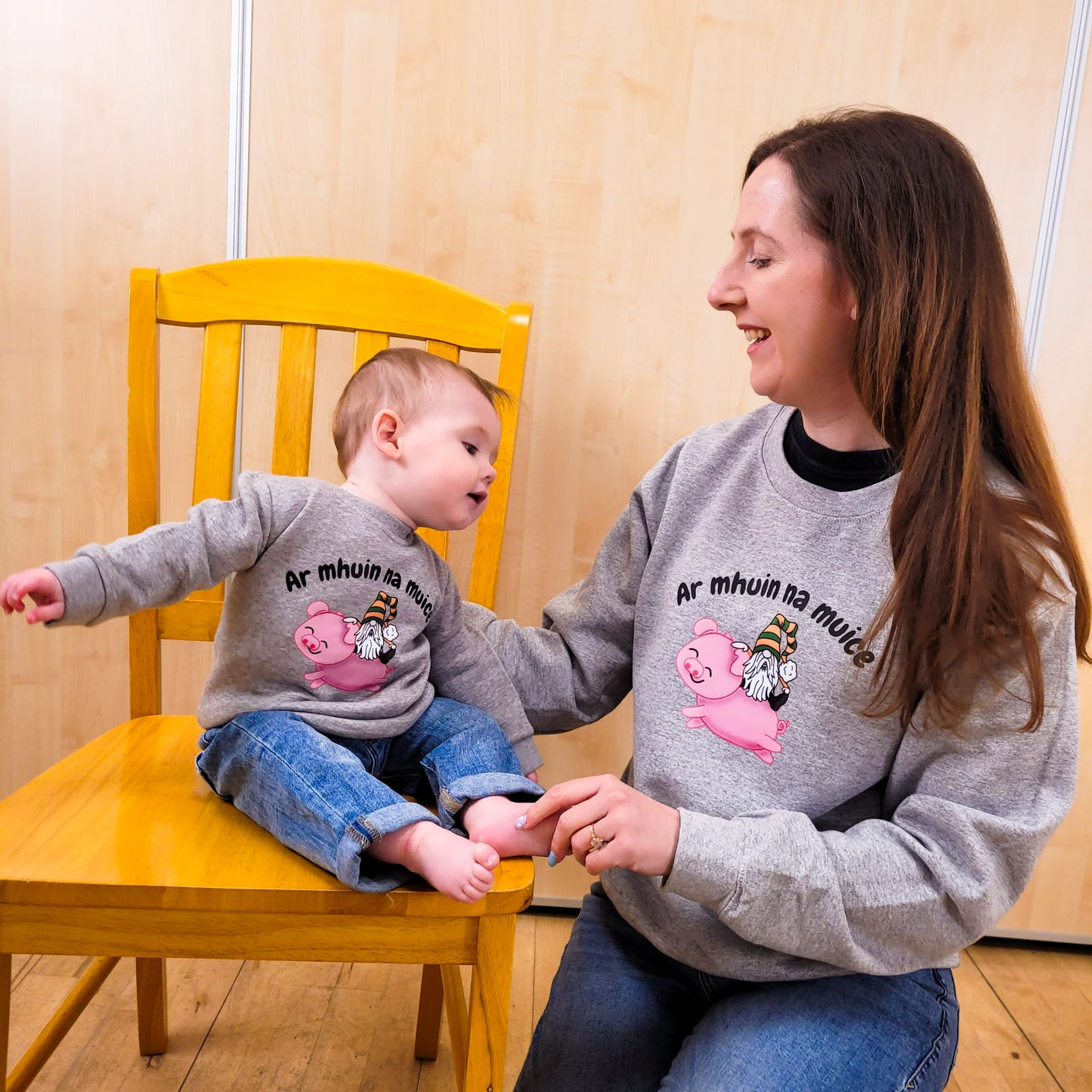 Ar mhuin na muice sweatshirt (baby)