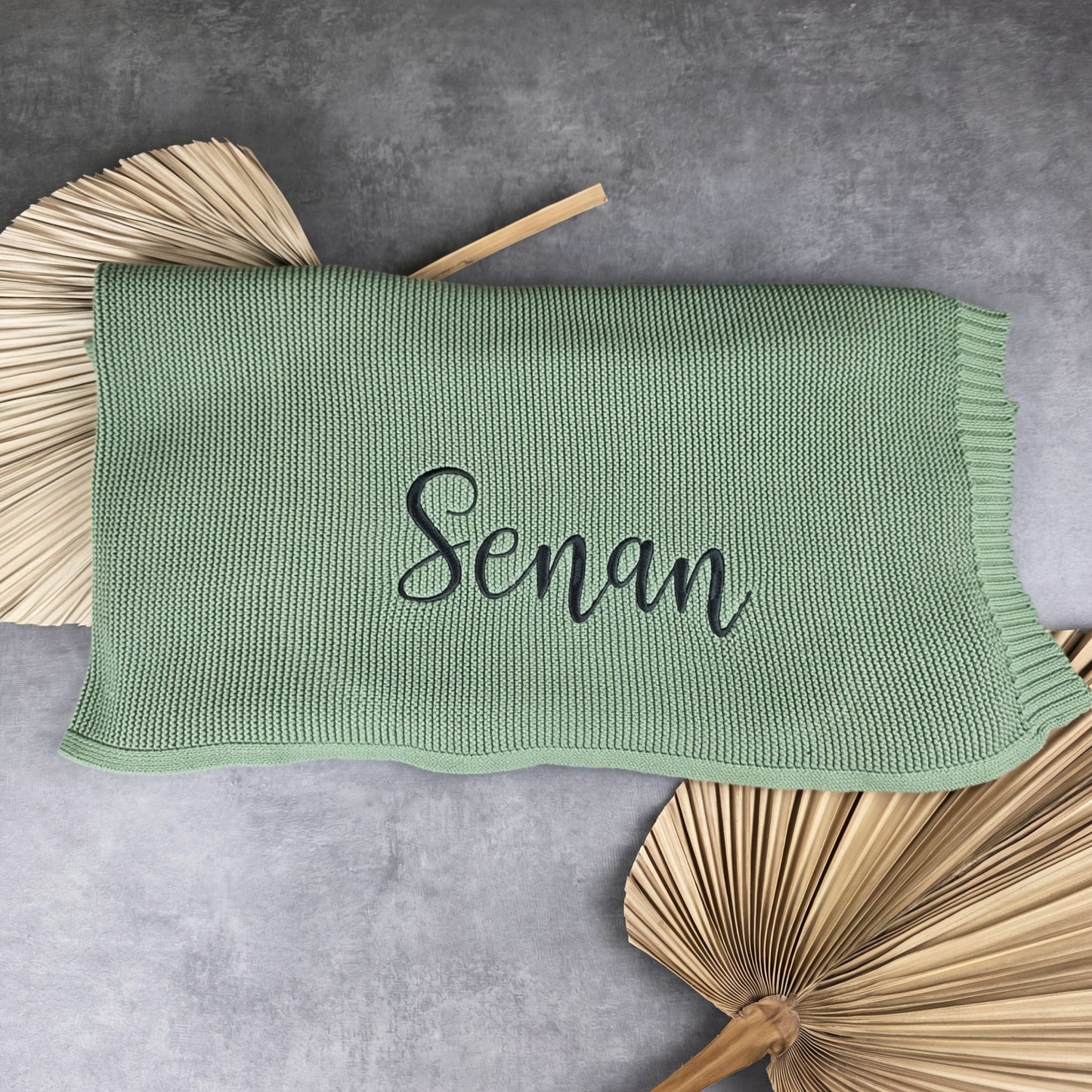 Personalised baby blanket