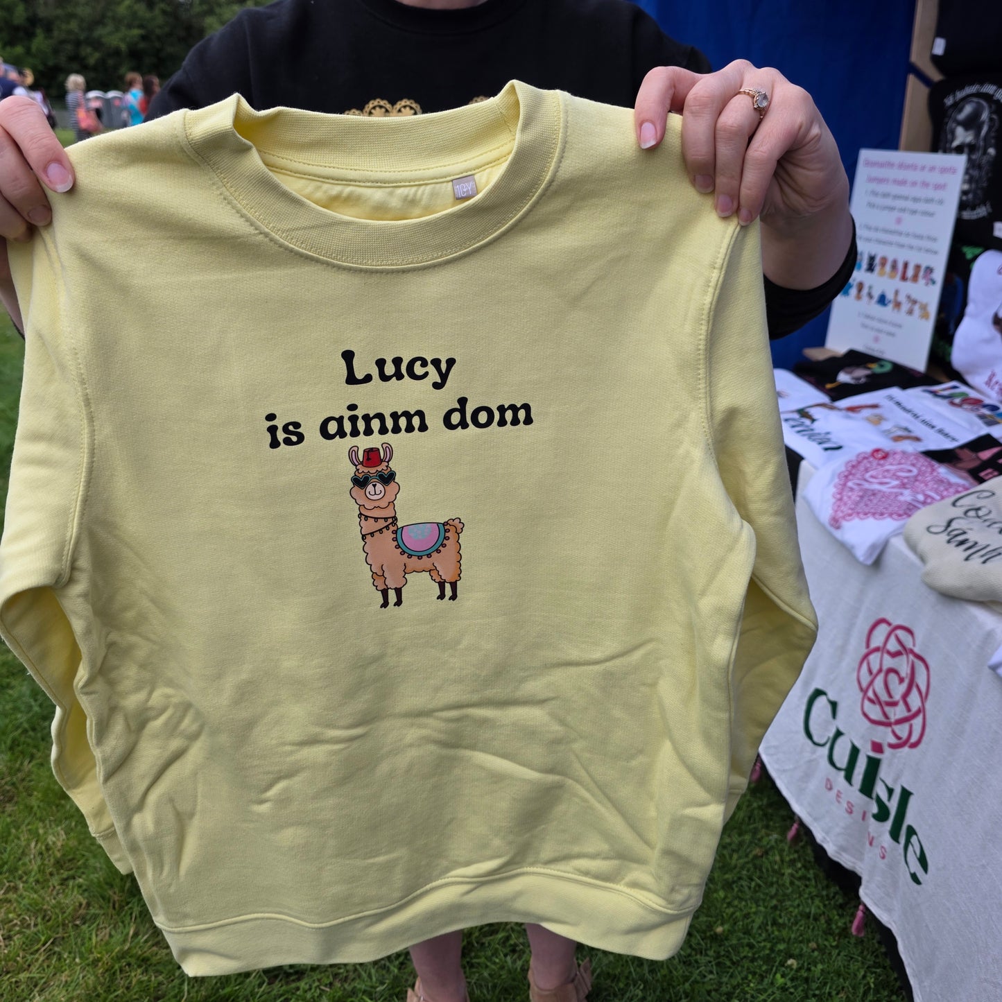 Custom Character and name Jumper (5-12years)