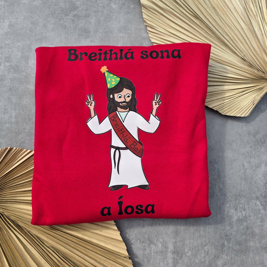 Breithlá Sona Íosa Jumper