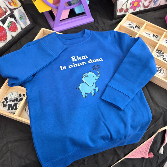 Custom Character and name Jumper (5-12years)