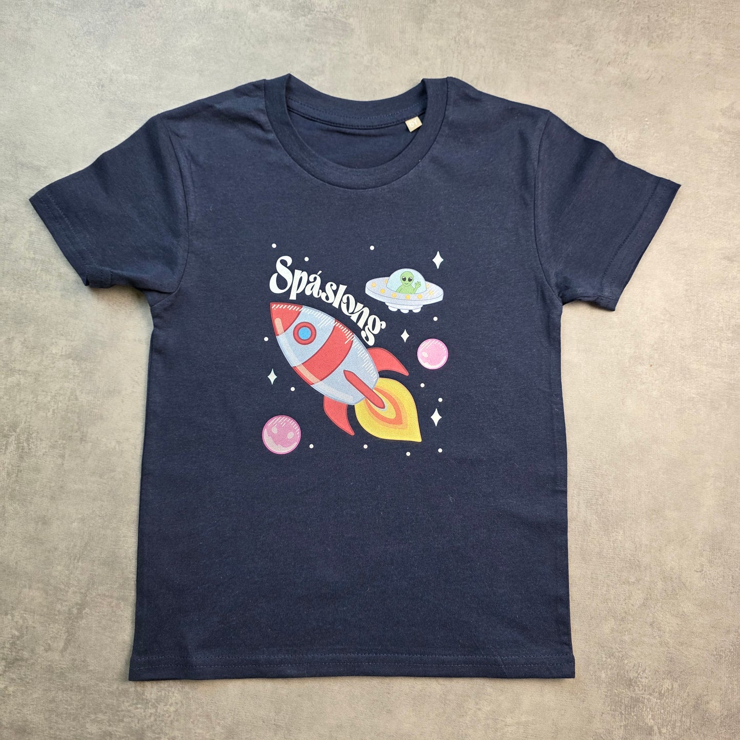 Spáslong metallic Kids tshirt