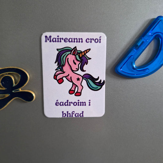 Maireann croí éadroim i bhfad magnet