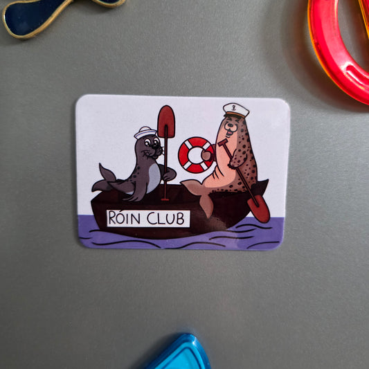 Róin club magnet