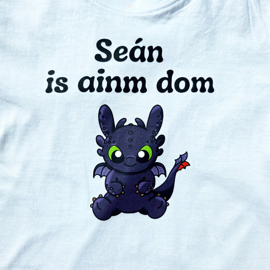 Custom Character and name t-shirt