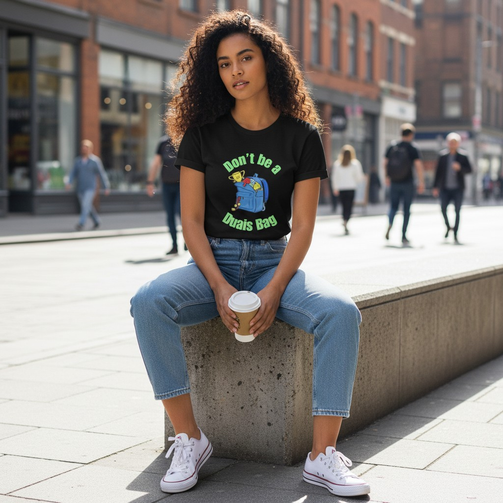 Duais bag t-shirt
